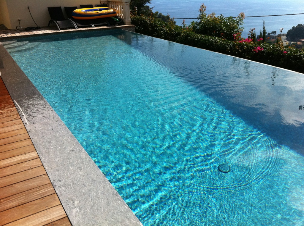 piscine moderne anthracite