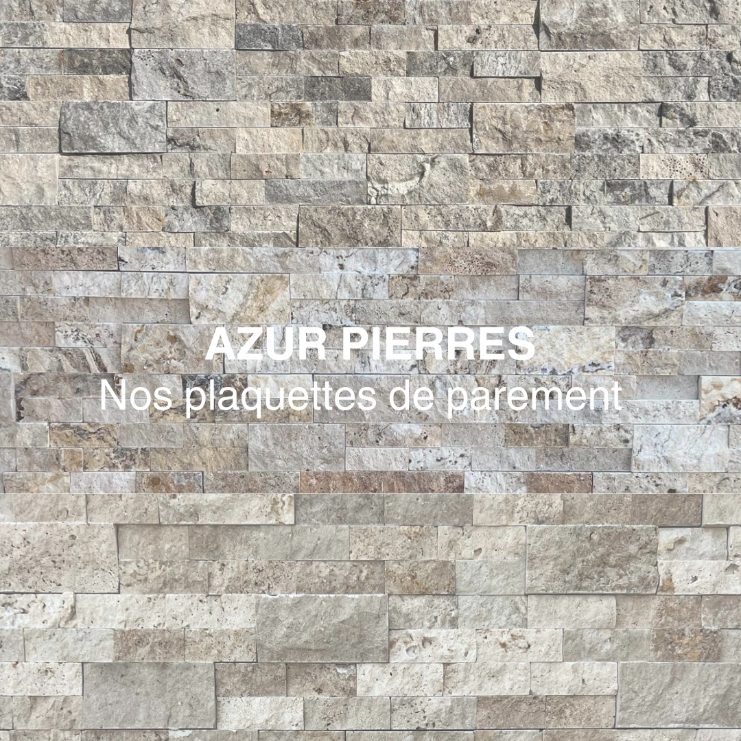 PLAQUETTE DE PAREMENT TRAVERTIN