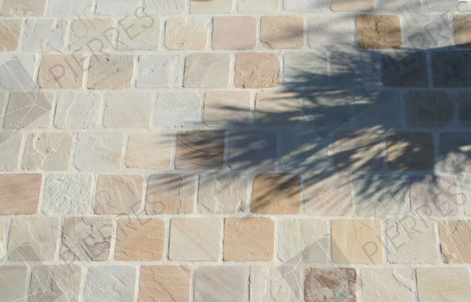 pavé en pierre naturelle